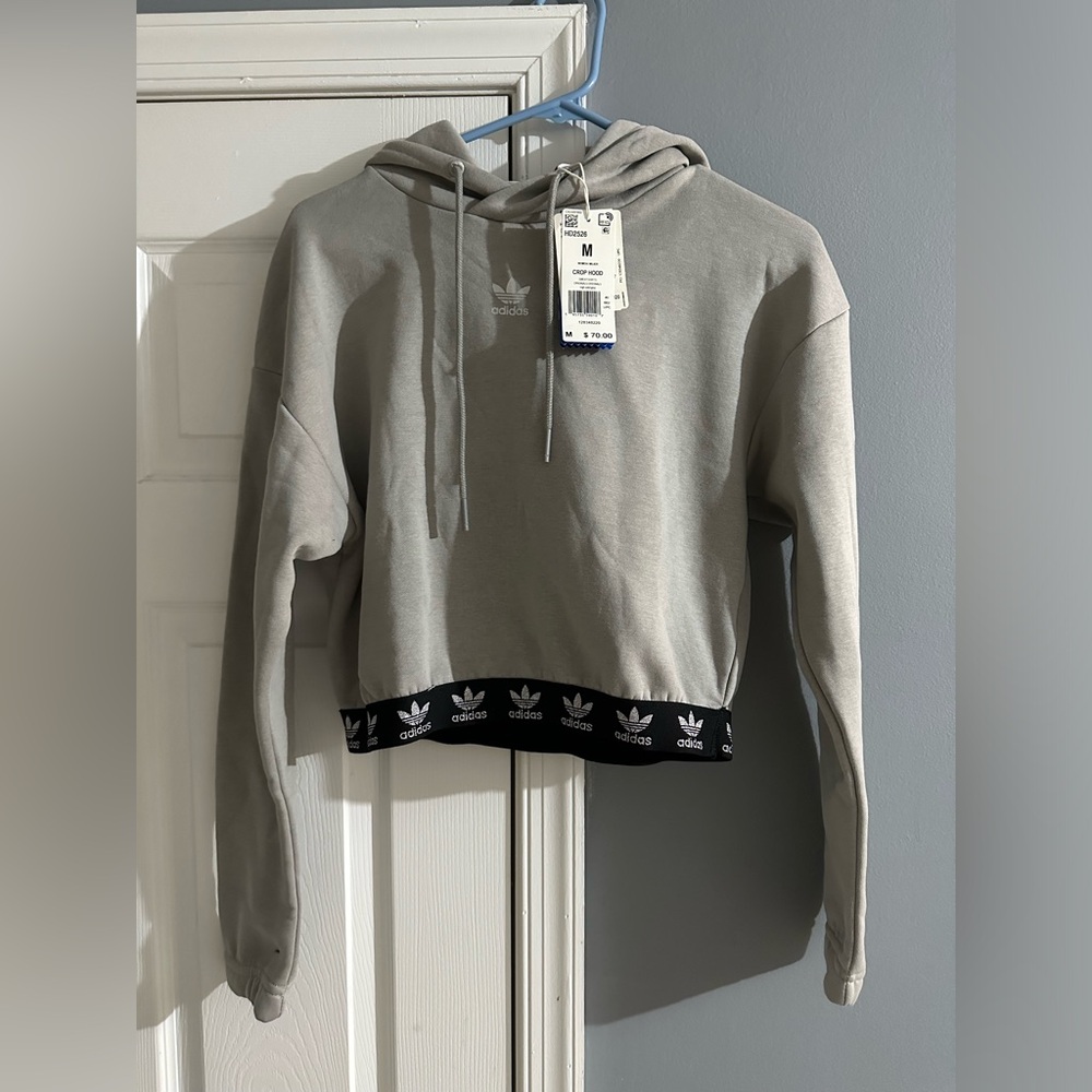 Adidas Cropped Hoodie